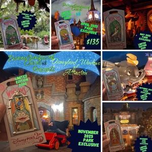 Disneyland Exclusive Windows Attraction Authentic Trading Pins Take Your Pick